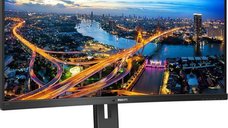 Monitor Philips 345B1C/00, 34 inch, 3440 x 1440 pixeli, Black, 3 ani Garantie