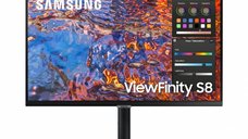 Monitor Samsung 27 inch LS27B800PXPXEN cu panou IPS si rezolutie 3840x2160