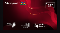 Monitor Touchscreen ViewSonic TD2760, 27 inch, 1920 x 1080 pixeli, Negru, 3 ani Garantie