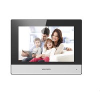 Monitor videointerfon modular 7" color Hikvision DS-KH6320-TE1 ecran LCD 7" color cu touch screeen, rezolutie ecran 1024 × 600 d - 1