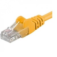 Patchcord UTP RJ45-RJ45 Cat.5e 0.5m galben, UTP-5E-0.5-Y, pachcord din cupru - 1