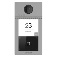 Post de exterior videointerfon IP Hikvision DS-KV8113-WME1(C) WIFI 1 x buton de apelare( pentru o singura familie- permite apela - 1