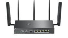 Router VPN TP-LINK Omada 4G+ Cat6 AX3000 Gigabit cu Porturi Multiple