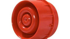 Sirena adresabila Morley-IASWSO-RR-RF,culoare rosie,Presiune acustica:102 dB(A) @ 1 m (vol. max.ton 13)Frecventa de lucru: 865-8
