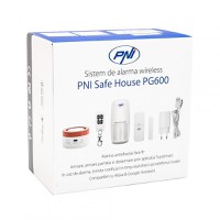 Sistem de alarma wireless PNI Safe House PG600, sistem inteligent de securitate pentru casa, conectare wireless, alarma antiefra - 6