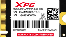 SSD ADATA XPG Gammix S55 1TB PCI Express 4.0 x4 M.2 2230