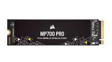 SSD CORSAIR MP700 PRO 2TB M.2 x4 NVMe 2.0 PCIe 5, max seq write 11800MB/s, max seq read 12400MB/s, black