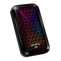 SSD extern ADATA SE770G, 512GB, Negru, USB 3.2 - 1