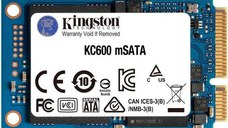 SSD Kingston KC600, 256GB, mSATA