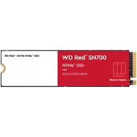 SSD NAS WD Red SN700 500GB M.2 2280-S3-M PCIe Gen3 x4 NVMe, Read/Write: 3430/2600 MBps, IOPS 420K/380K, TBW: 1000 - 1