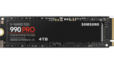 SSD Samsung, 990 PRO, retail, 4TB, NVMe M.2 2280 PCI-E, R/W speed:74500/6900 MB/s
