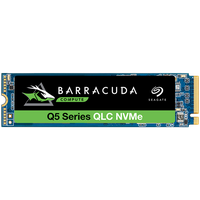 SSD SEAGATE BaraCuda Q5 500GB M.2 2280-S2 PCIe Gen3 x4 NVMe 1.3, Read/Write: 2300/900 MBps, TBW 119, Rescue Recovery 1 an - 1