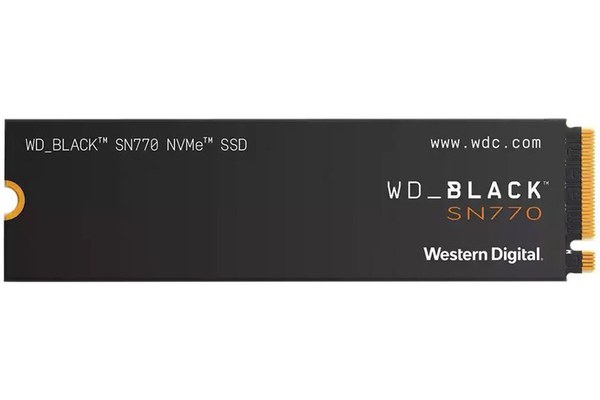 SSD WD Black SN770 1TB M.2 2280 PCIe Gen4 x4 NVMe, Read/Write: 5150/4900 MBps, IOPS 740K/800K, TBW: 600