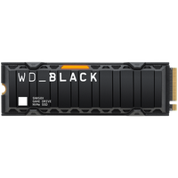SSD WD Black SN850X HeatSink 1TB M.2 2280 PCIe Gen4 x4 NVMe, Read/Write: 7300/6300 MBps, IOPS 800K/1100K, TBW: 600 - 1