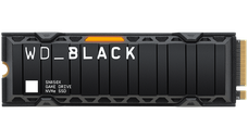 SSD WD Black SN850X HeatSink 1TB M.2 2280 PCIe Gen4 x4 NVMe, Read/Write: 7300/6300 MBps, IOPS 800K/1100K, TBW: 600