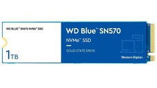 SSD WD Blue SN570 1TB M.2 2280 PCIe Gen3 x4 NVMe TLC, Read/Write: 3500/3000 MBps, IOPS 460K/450K, TBW: 600