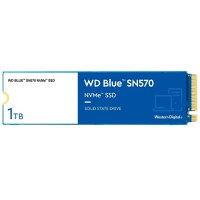 SSD WD Blue SN570 1TB M.2 2280 PCIe Gen3 x4 NVMe TLC, Read/Write: 3500/3000 MBps, IOPS 460K/450K, TBW: 600 - 1