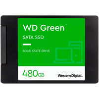 SSD WD Green 480GB SATA 6Gbps, 2.5'', 7mm, Read: 545 MBps - 1
