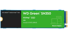 SSD WD Green SN350 250GB M.2 2280 PCIe Gen3 x3 NVMe TLC, Read/Write: 2400/900 MBps, IOPS 160K/150K, TBW: 40