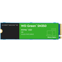 SSD WD Green SN350 250GB M.2 2280 PCIe Gen3 x3 NVMe TLC, Read/Write: 2400/900 MBps, IOPS 160K/150K, TBW: 40 - 1