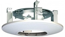Suport Hikvision pentru montarea camerelor Dome in tavan , materiale componente : otel si plastic , culoare alb, dimensiuni : Φ2