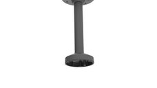 Suport tavan pentru camere mini dome Hikvision DS-1271ZJ-120/BK, aluminiu, Φ 150
