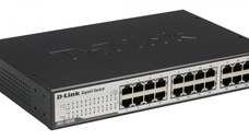 Switch D-Link DGS-1024D, 24 port, 10/100/1000 Mbps