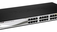 Switch D-Link DGS-1210-24, 24 port, 10/100/1000 Mbps