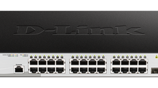 Switch D-Link DGS-1210-28P/ME cu 24 porturi Gigabit PoE si 4 porturi SFP