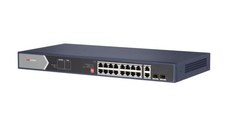 Switch Hikvision DS-3E0520HP-E, 16-port, PoE