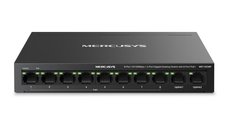 Switch Mercusys Desktop cu 8 Porturi 10/100 Mbps si 2 Porturi Gigabit cu PoE+