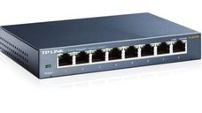 Switch TP-Link TL-SG108S, 8 port, 10/100/1000 Mbps