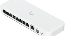Switch Ubiquiti UniFi USW-Flex-2.5G-8-EU cu 8 porturi 2.5 GbE si port 10 GbE PoE+