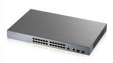 Switch Zyxel GS1350-26HP, 26 port, 100/1000 Mbps