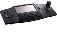 Tastatura de control Hikvision DS-1100KI(B) pentru camere speed dome, display 7