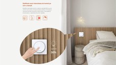 TENDA SS9 intrerupator WIFI inteligent cu variator (dimmer), protocol wifi: IEEE 802.11b/g/n, 2.4 GHz, smart outlets: Amazon Ale