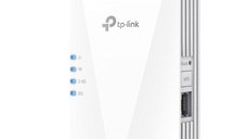 TP-link AX1800 Wi-Fi6 Range Extender, RE600X, Dual-Band, Standarde wireless: IEEE 802.11a/n/ac/ax 5GHz, IEEE 802.11b/g/n/ax 2.4G
