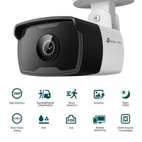 "TP-Link Camera IR de supraveghere Bullet pentru exterior VIGIC320I(4MM), Senzor imagine: CMOS 1/3"", Lentila 2.8mm, F2.2,Weathe - 1