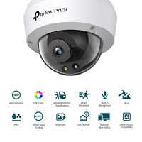 TP-Link Camera IR de supraveghere Dome pentru exterior VIGI C230(4MM), Senzor imagine: CMOS 1/2.8", Lentila 4mm, F1.6, Weatherpr - 2