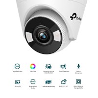 "TP-Link Camera IR de supraveghere Turret pentru interior VIGIVIGI C430(4mm), Senzor imagine: CMOS 1/2.8"", Lentila 4mm, F.2.0,W - 2