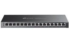 TP-LINK JetStream 16-Port Gigabit Smart Switch cu 8-Porturi PoE+, Standarde și Protocoale: IEEE 802.3i, IEEE 802.3ab, IEEE 802.3