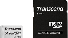 Transcend 512GB UHS-I U3, A1 microSD with Adapter, EAN: 760557847335