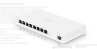 UBIQUITI UISP-R GIGABIT POE ROUTER pentru aplicatii MicroPOP, interfata: 8 x 10/1001000, 1 x 1G SFP, Procesor: Dual-core 880 MHz - 1