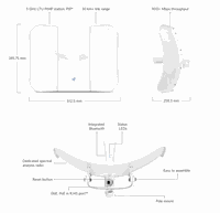 Ubiquiti Unifi U6-Long range WIFI 6 access point, standard WIFI 802.11a/b/g , WiFi 4/WiFi 5/WiFi 6 , interfata: 1x GbE RJ45, Blu - 2