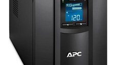 UPS APC Smart-UPS C line-interactive / sinusoidala 1000VA / 600W 8conectori C13, baterie APCRBC142, optional extindere garantie