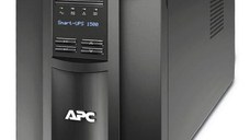 UPS APC Smart-UPS SMT line-interactive / sinusoidala 1500VA / 1000W 8conectori C13, baterie RBC7,smart conect,optional extindere