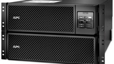 UPS APC Smart-UPS SRT online dubla-conversie 8000VA / 8000W 6 conectoriC13 4 conectori C19 extended runtime rackabil 6U, baterie