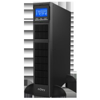 UPS nJoy Balder 3000, 3000VA/ 3000W, On-line, LCD Display, Montare Rack/Tower, 8 Prize IEC 13 1x IEC C19, Dubla conversie, Plaja - 2