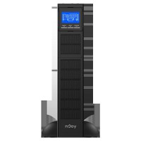 UPS nJoy Balder 3000, 3000VA/ 3000W, On-line, LCD Display, Montare Rack/Tower, 8 Prize IEC 13 1x IEC C19, Dubla conversie, Plaja - 3