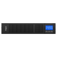 UPS nJoy Balder 3000, 3000VA/ 3000W, On-line, LCD Display, Montare Rack/Tower, 8 Prize IEC 13 1x IEC C19, Dubla conversie, Plaja - 1